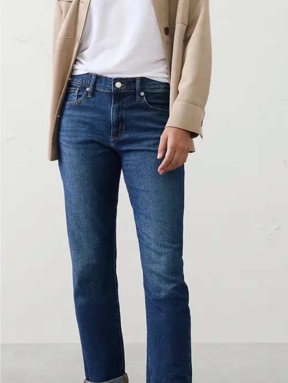 Banana Republic girlfriend mid rise